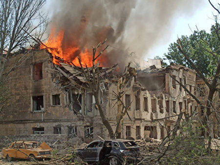 組圖：俄軍飛彈擊中烏克蘭醫療診所 兒童遭襲
