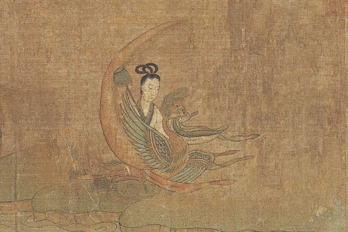 她的情感经历,就像巫山神女,如梦如幻;就像青溪女仙,离群独居。图为宋人绘《洛神赋图》(第一卷)局部。(公有领域)