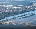 組圖：烏克蘭大型水壩被炸後決堤