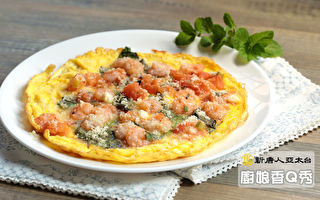 【廚娘香Q秀】蝦仁歐姆蛋和生煎香料鯛魚