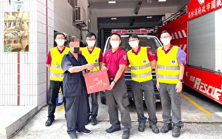 公司员工学CPR救回同事一命 感激大林消防分队
