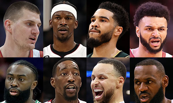 组图：NBA 2023季后赛总得分排前八球员