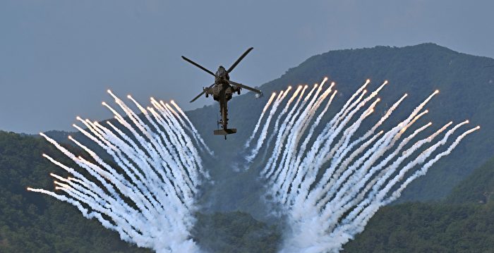 美韩最大实弹演习秀尖端武器 尹锡悦坐镇