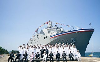 台灣首艘萬噸級軍艦成軍 專家：強化海空防禦