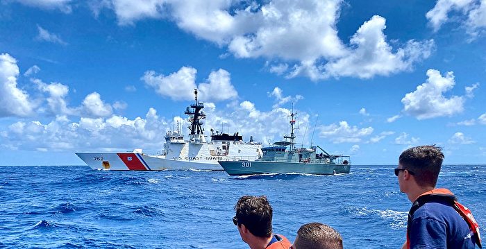 布林肯访华后 美海岸警卫队巡逻艇穿越台海