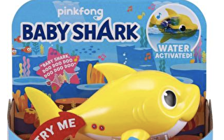 致12童受傷 加州公司召回750萬鯊魚玩具