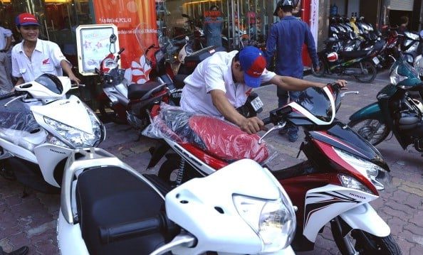 粗制滥造 中国摩托车在越南遭遇滑铁卢
