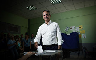 希腊第二轮议会选举 保守派总理赢得第二任期