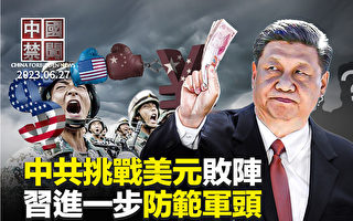 【中国禁闻】人民币急跌 中共挑战美元败阵