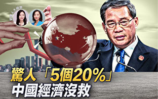 【新唐人大视野】惊人的5个20% 中国经济难救