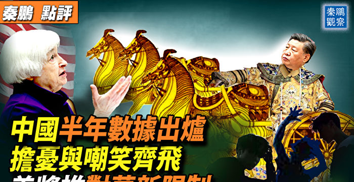 【秦鹏观察】中国半年数据出炉 担忧与嘲笑齐飞