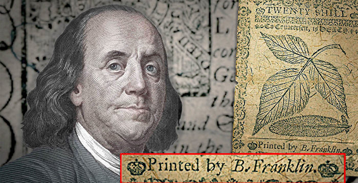 新研究发现：富兰克林当年的印钞防伪技术