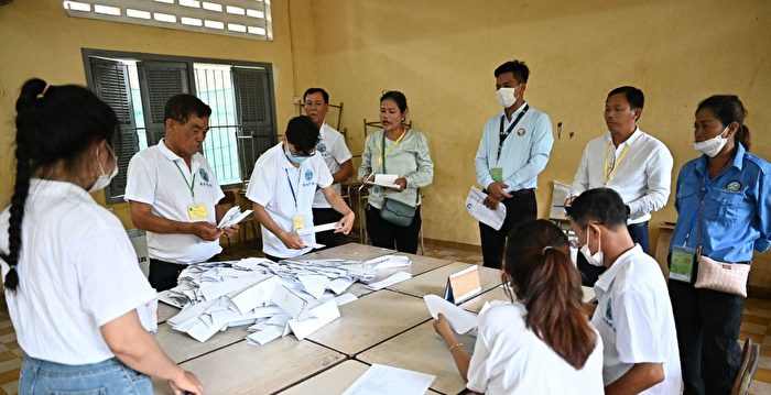 柬埔寨大选投票开始 洪森几乎笃定胜出