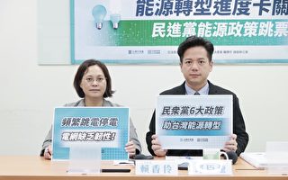 台民眾黨團提六大能源政策主張