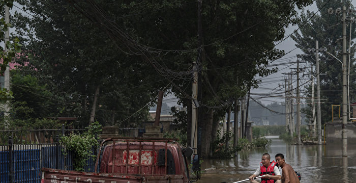 黑龙江、河北洪水未退 农田仍泡在水中