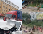 內蒙古赤峰一貨車衝進集市 造成多人傷亡