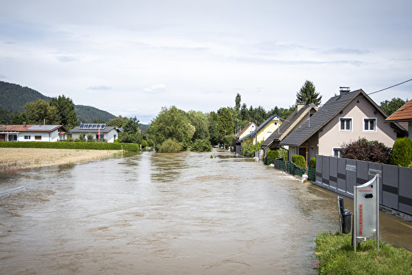 組圖：歐洲多國強降雨 奧地利現泥石流