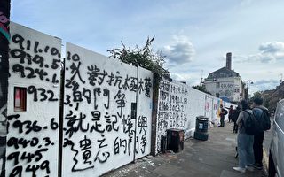 英国华人访伦敦墙：这是中国的民主墙