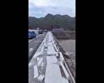 黄河大桥护栏“被风吹倒” 民指“豆腐渣工程”
