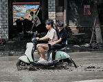 组图：洪水后重灾区涿州满目疮痍