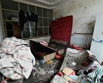 灾后定损未明无法清理家园 涿州村民愤怒