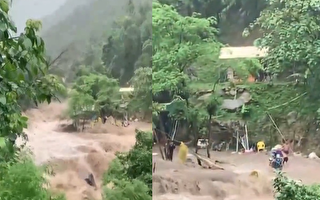 湖北山石崩塌致7死 廣西上林山洪爆發