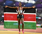 田徑世錦賽：女子1500米 基普耶甘強勢奪冠