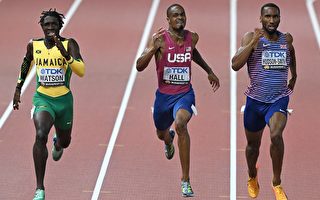田径世锦赛：男子400米 牙买加小将逆转夺冠