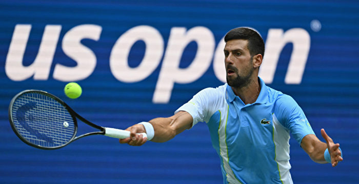 组图：球王德约科维奇轻松晋级美网第三轮