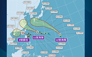 神奇现象 台风屡次绕过台湾