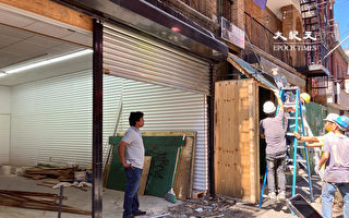 紐約美東聯成公所失火禮品店將重開