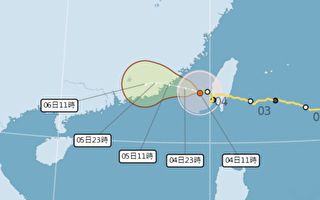 颱風海葵海警最快明下半天解除 另一颱風可能將生成