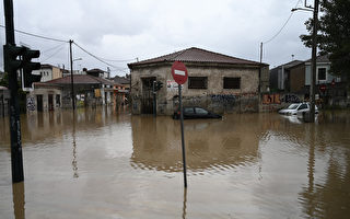 組圖：希臘創紀錄的暴雨引發洪災