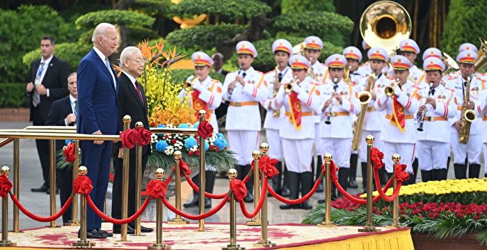 越南高规格接待拜登 分析：美重大外交胜利