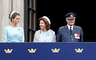 組圖：瑞典國王登基50周年 歐洲王室道賀