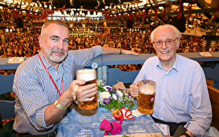 組圖：第188屆慕尼黑啤酒節 政商名流出席