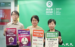 香港貧窮率達兩成 貧富差距擴大至57.7倍
