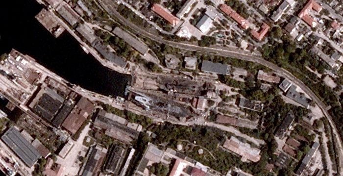 乌克兰袭击克里米亚俄罗斯黑海舰队总部