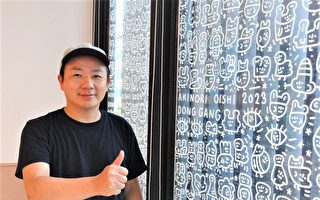 日本藝術家駐點診所塗鴉 可愛笑臉療癒人心