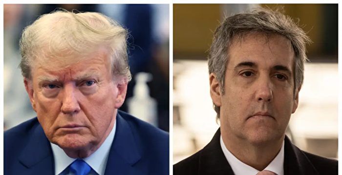 川普出席商业欺诈案庭审 称科恩没勇气作证