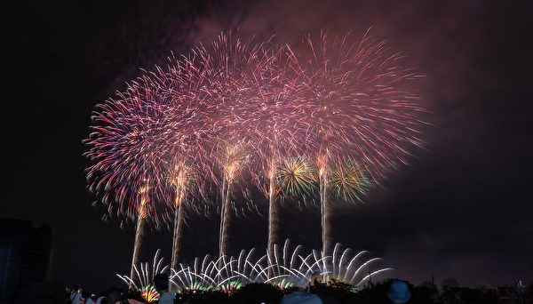 慶祝中華民國112歲生日 台中焰火秀