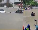 台风“三巴”两次登陆中国 广西积水达1.2米