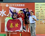 基隆游泳選手鄧羽彣    全運會風光締造第三金