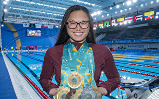 加國安省華裔泳將奪五金 破泛美運動會紀錄
