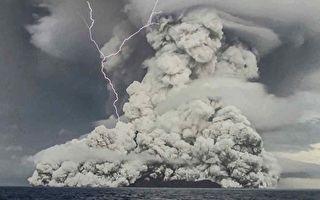 新发现汤加火山喷发在地球臭氧层穿了一个洞