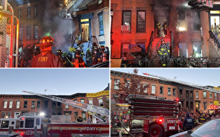 纽约市布碌崙周日凌晨大火 3人死亡14人受伤