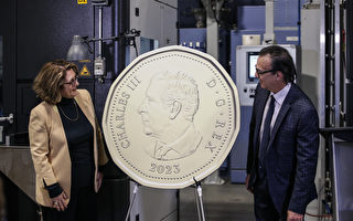 首批查爾斯國王頭像硬幣 下月加國鑄幣廠推出