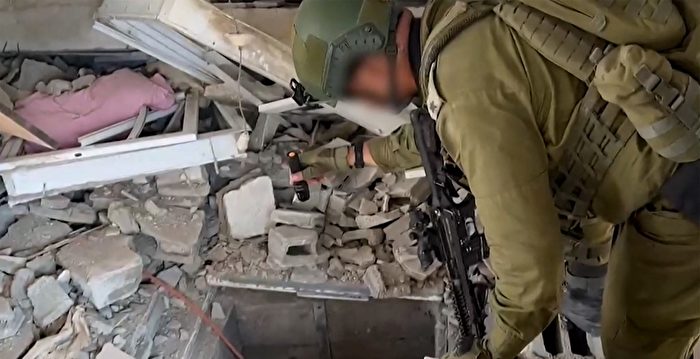 以军揭示哈马斯地下“坑”总部 30米深带电梯