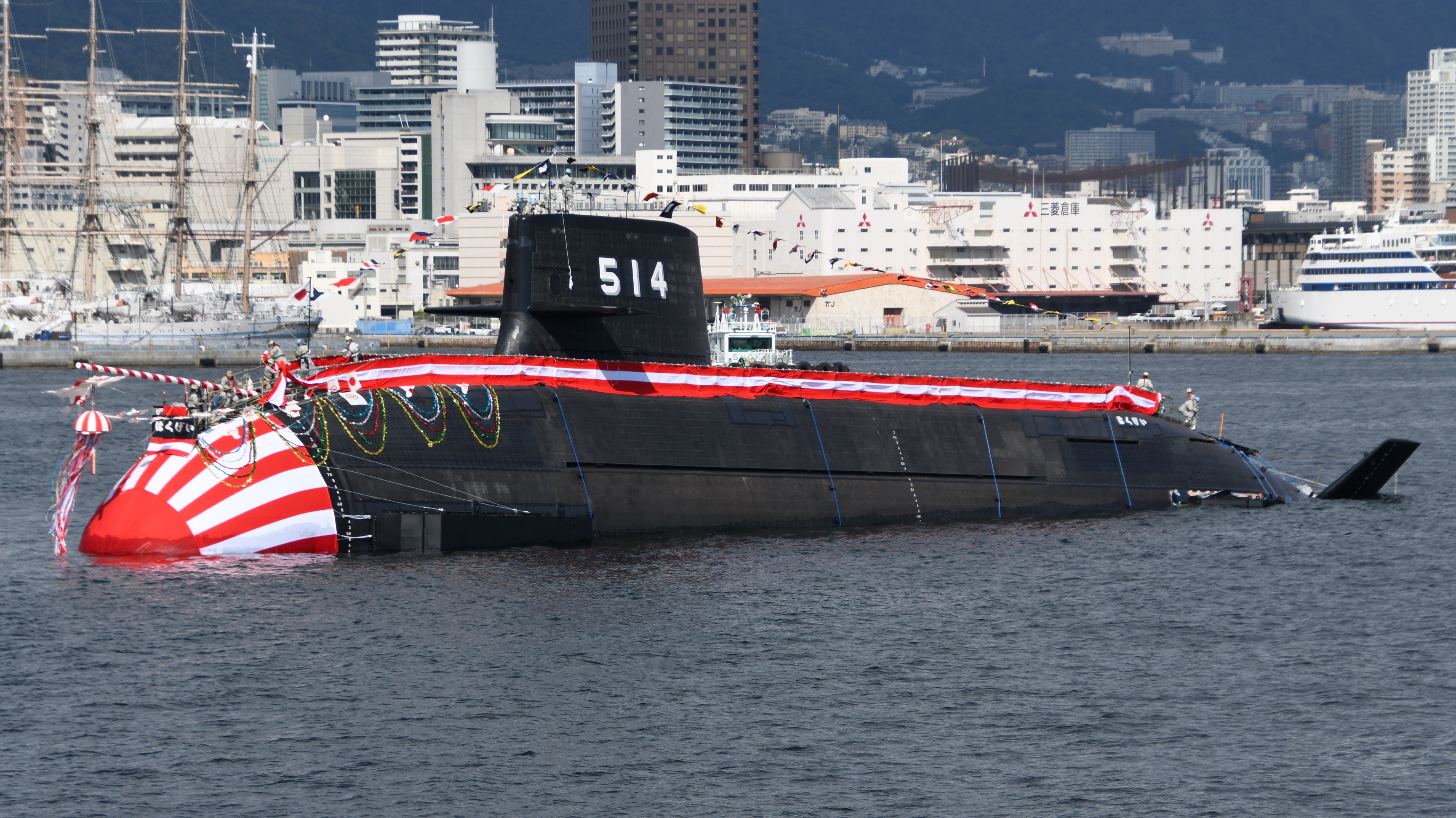 日大鲸级潜舰下水美专家：将成共军一大障碍| 日本| 大纪元
