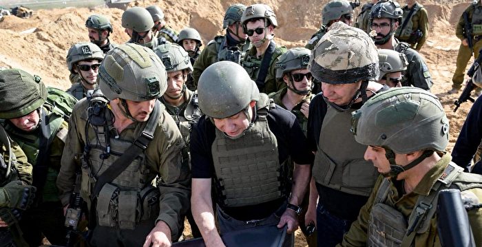 以色列总理探访加沙以军 重申战争三大目标
